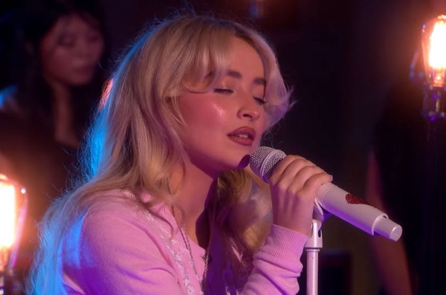 Sabrina Carpenter Strips Down Chappell Roan’s ‘Good Luck, Babe!’ for BBC Performance