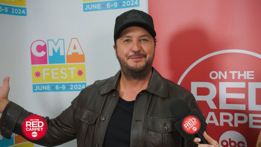 Luke Bryan hitched a ride from strangers to his first CMA Fest