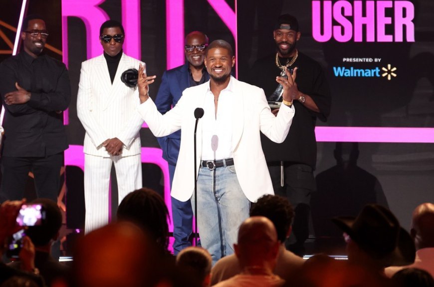 BET Awards Apologizes to Usher Over ‘Audio Malfunction’ That Muted Parts of His Speech